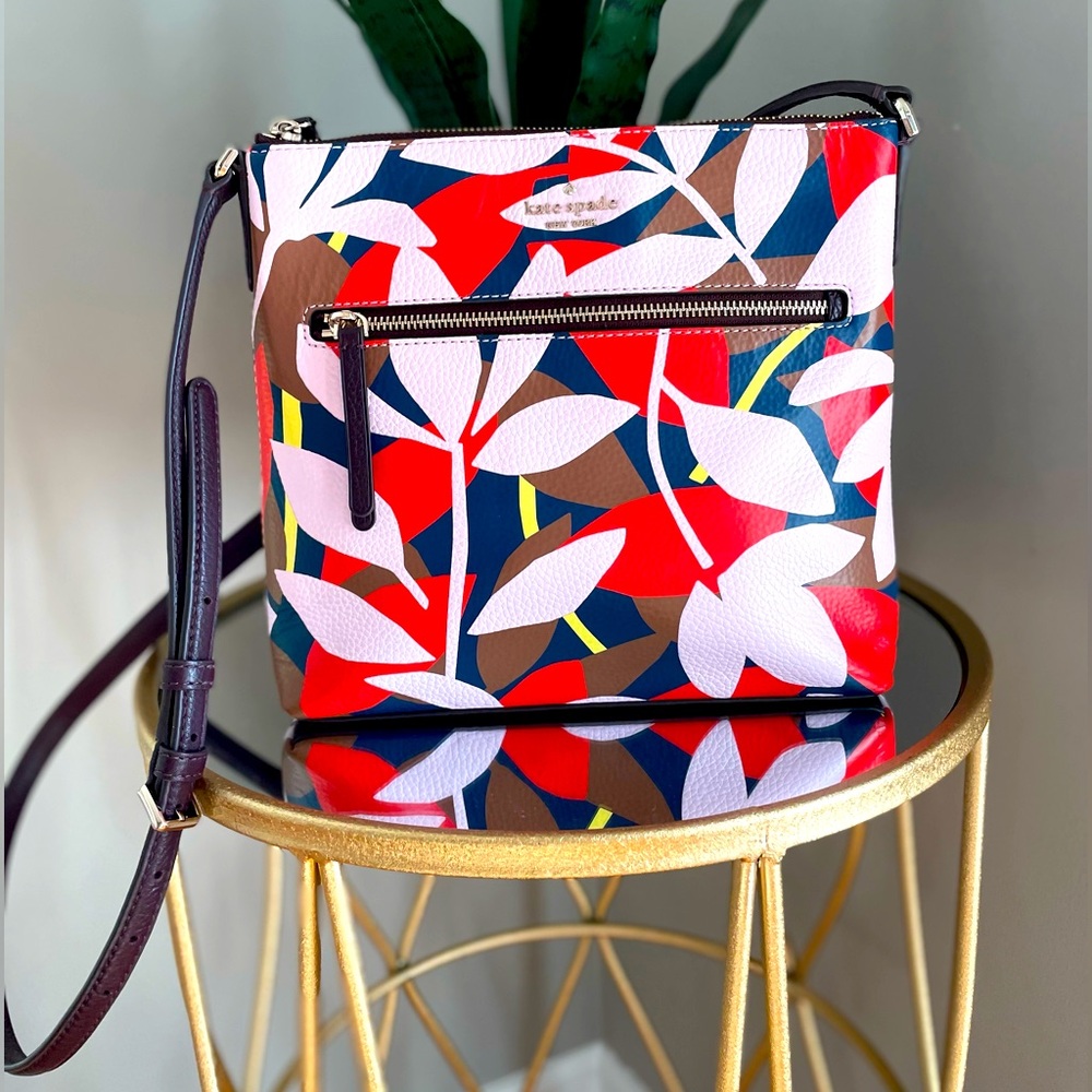 Kate Spade Jackson Street- Tropical Toss Crossbody